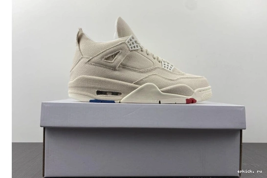 EP 4 DQ4909-100 Retro DQ4909-100 Blank Jordan (W) Canvas 0427